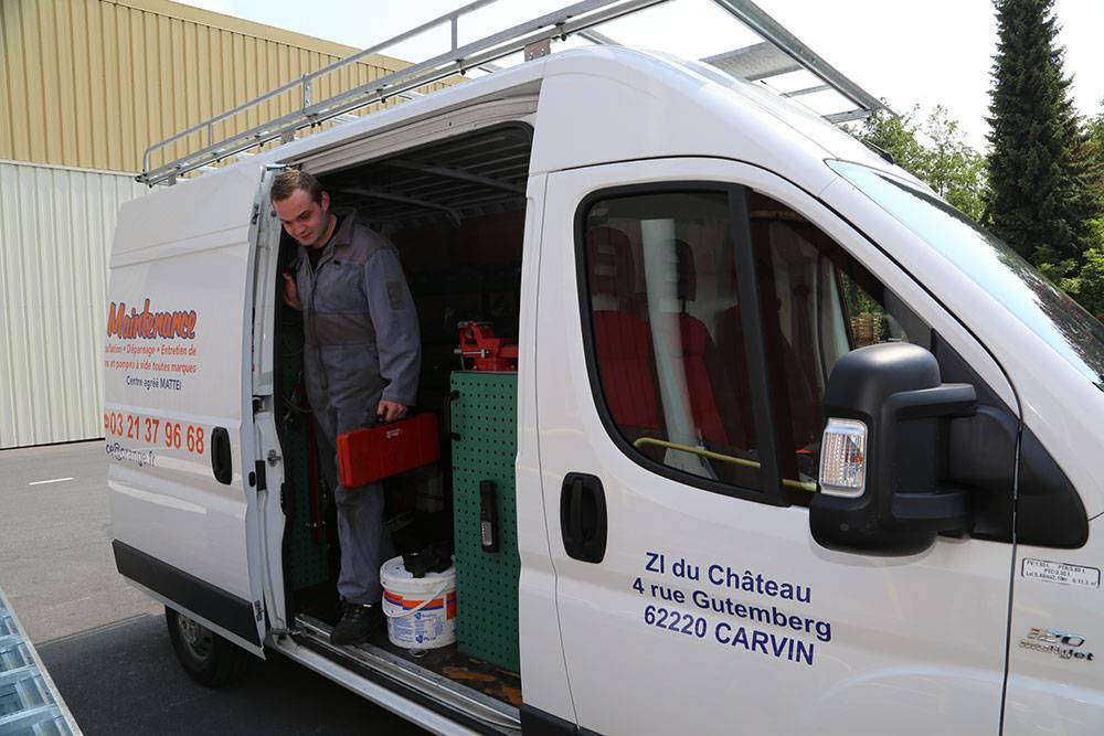 camion air vide
